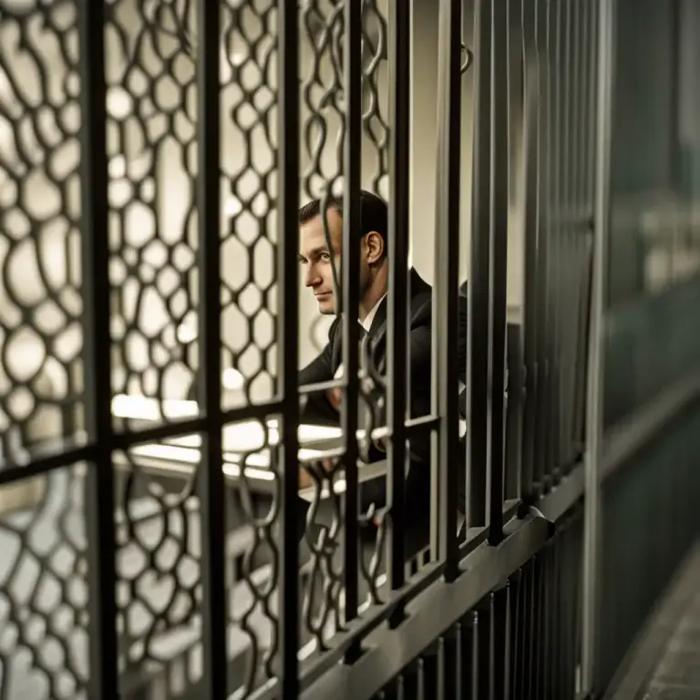Visual representation of "grille" - A grating used as a screen or barrier on a window or door