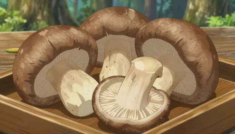 Visual representation of "shiitake" - A culinary mushroom native to East Asia, known for its distinctive flavor and nutritional value.