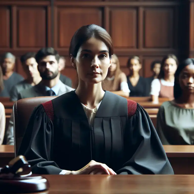 Visual representation of "trier" - A person who determines the truth of something, usually in a legal context.
