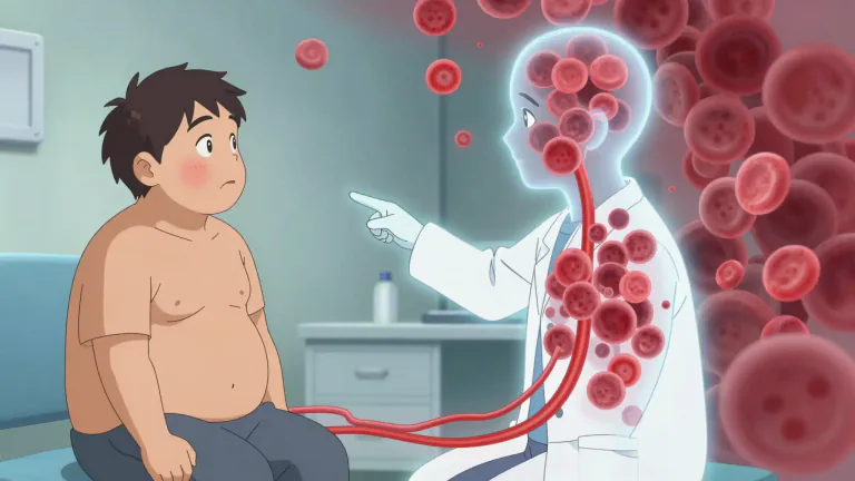 Visual representation of "plethora" - In medical context, a too much amount of a substance in the body.