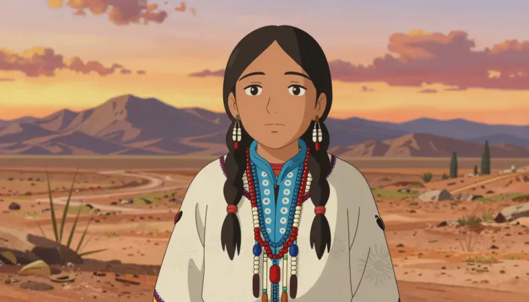Visual representation of "mescalero" - A member of the Mescalero tribe, a Native American tribe based in New Mexico, known for its distinct cultural heritage.