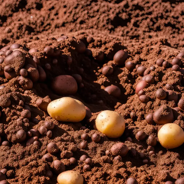 Visual representation of "earth" - To bury something in the ground.