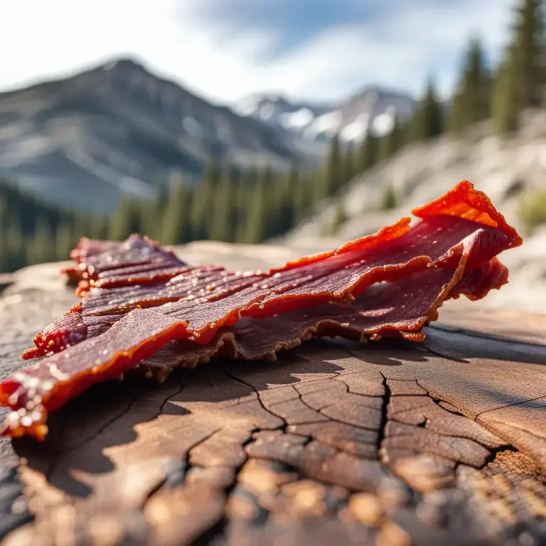 Visual representation of "jerky" - A type of dried meat