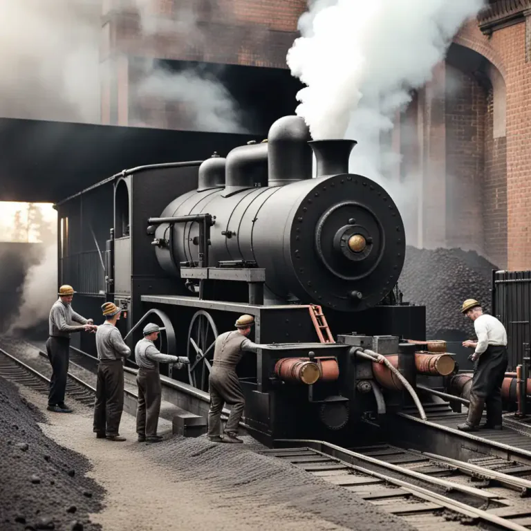 Visual representation of "coal" - To provide with coal