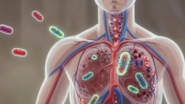Visual representation of "bacteremia" - The presence of bacteria in the bloodstream, which can lead to serious health issues.