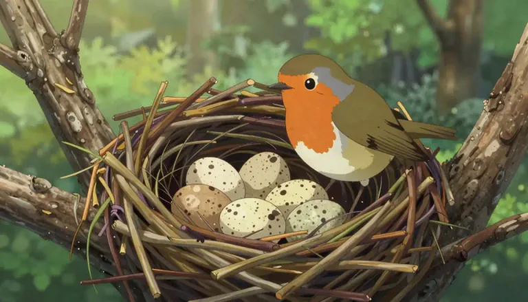 Visual representation of "nest" - A place where birds lay and take care of their eggs