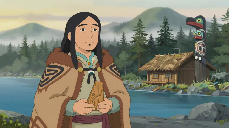 Visual representation of "tlingit" - A member of an indigenous people of the Pacific Northwest Coast of North America, known for their distinctive art, culture, and social structures.