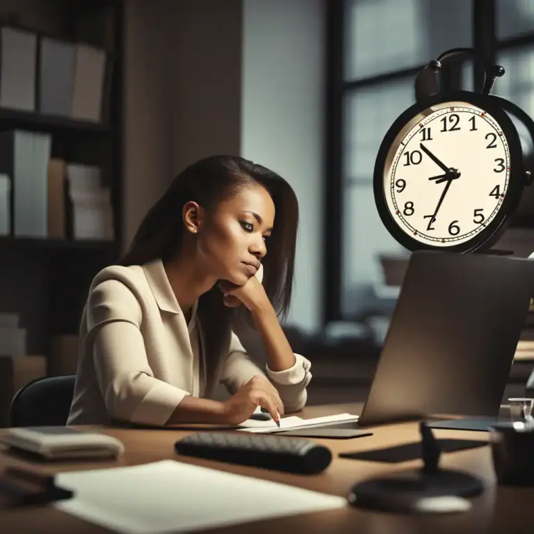 Visual representation of "on end" - Continuing for a long time without stopping or interruption