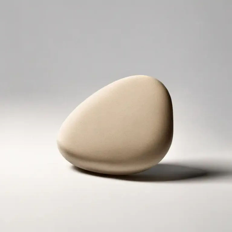 Visual representation of "amygdala" - An almond-shaped part inside something.