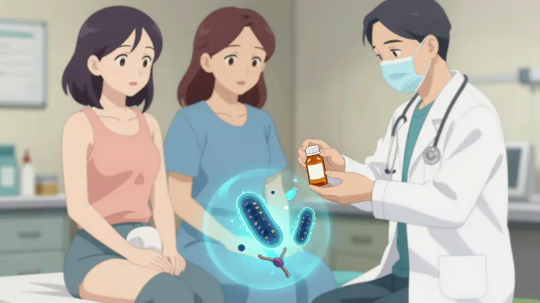 Visual representation of "nitrofurantoin" - Nitrofurantoin is an antibiotic medication used to treat bacterial infections in the urinary tract.