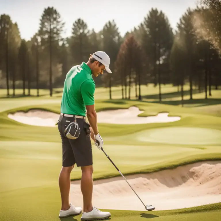 Visual representation of "sandwich" - In sports, specifically golf, a kind of golf club used in sand traps.