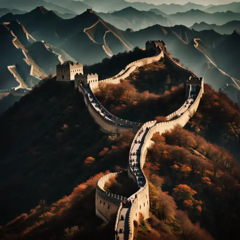 Visual representation of "china" - A country in eastern Asia.