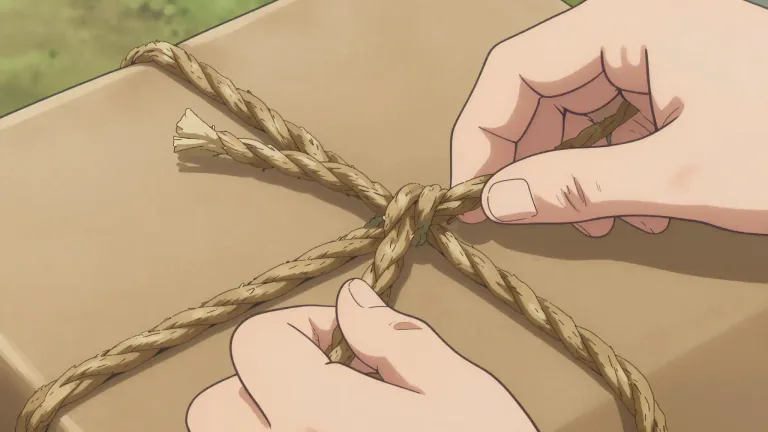 Visual representation of "twine" - Strong thread or string made up of two or more thinner strands twisted together.