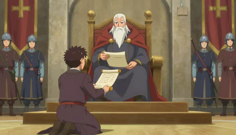 Visual representation of "mandate" - An official order or instruction given by a person in power