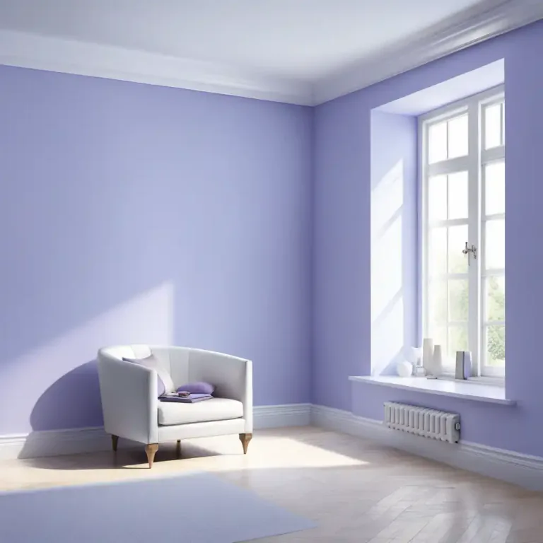 Visual representation of "periwinkle" - A shade of light blue that looks a little bit purple