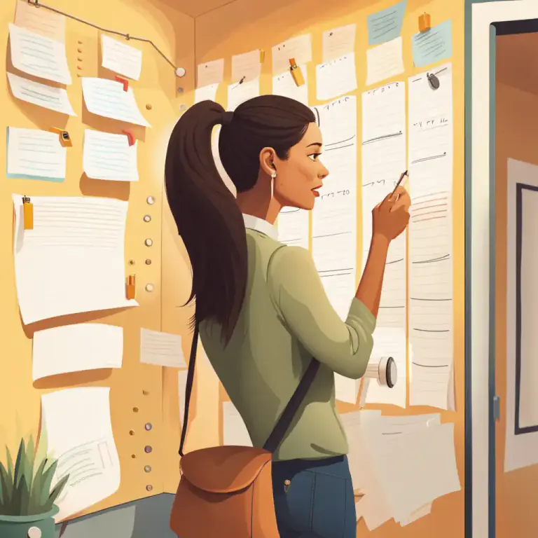 Visual representation of "slot in" - To make time in one's schedule for something or someone.