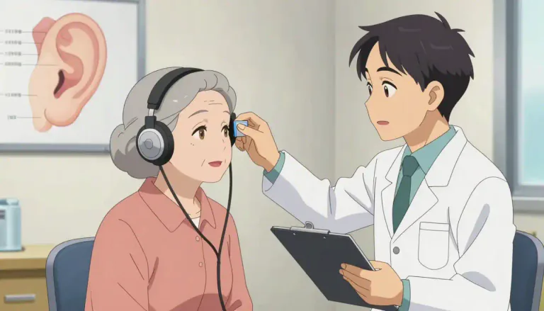 Visual representation of "audiologist" - A healthcare professional who specializes in diagnosing and treating hearing and balance disorders.