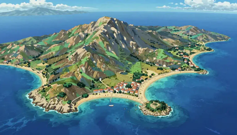 Visual representation of "crete" - Crete is the largest island in Greece, situated in the eastern Mediterranean Sea.