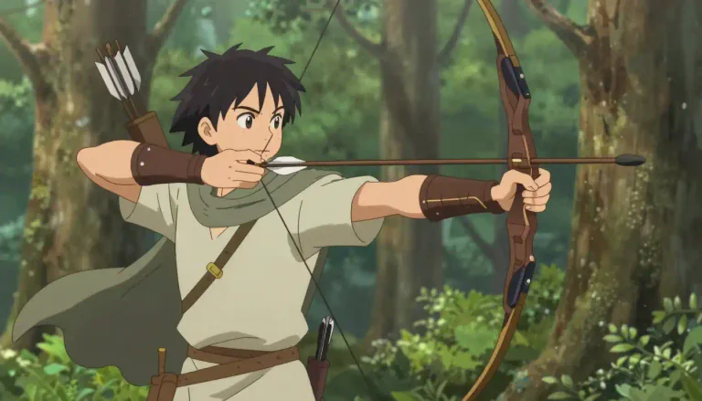 Visual representation of "archer" - A person who shoots arrows from a bow