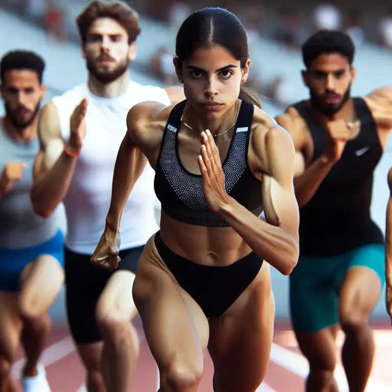 Visual representation of "heat" - Intense pressure or competition