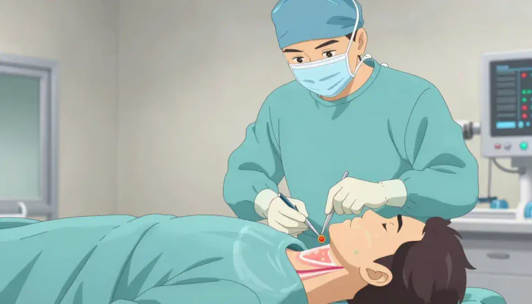 Visual representation of "parathyroidectomy" - A parathyroidectomy is a surgical procedure to remove one or more of the parathyroid glands.