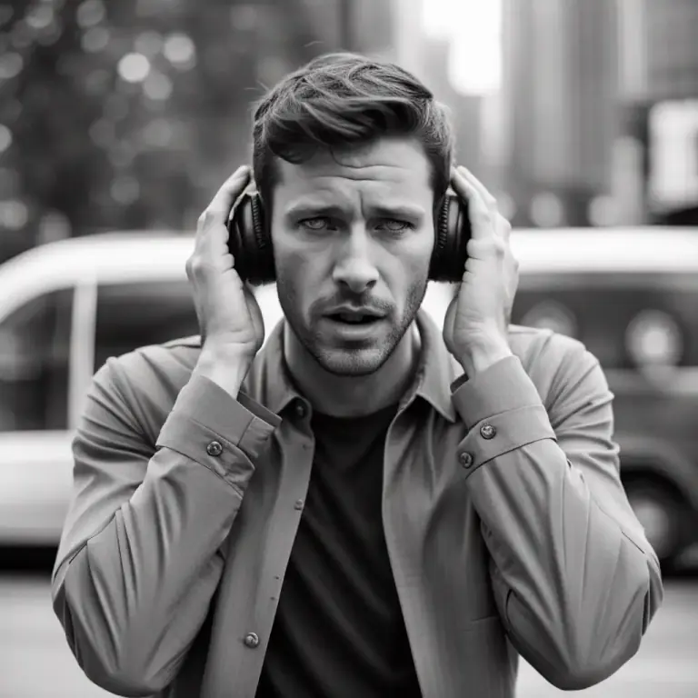 Visual representation of "deaf" - Unwilling or refusing to listen
