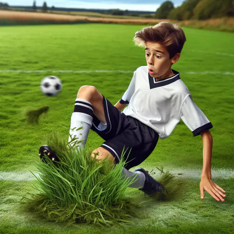 Visual representation of "hassock" - A dense clump of grass or vegetation