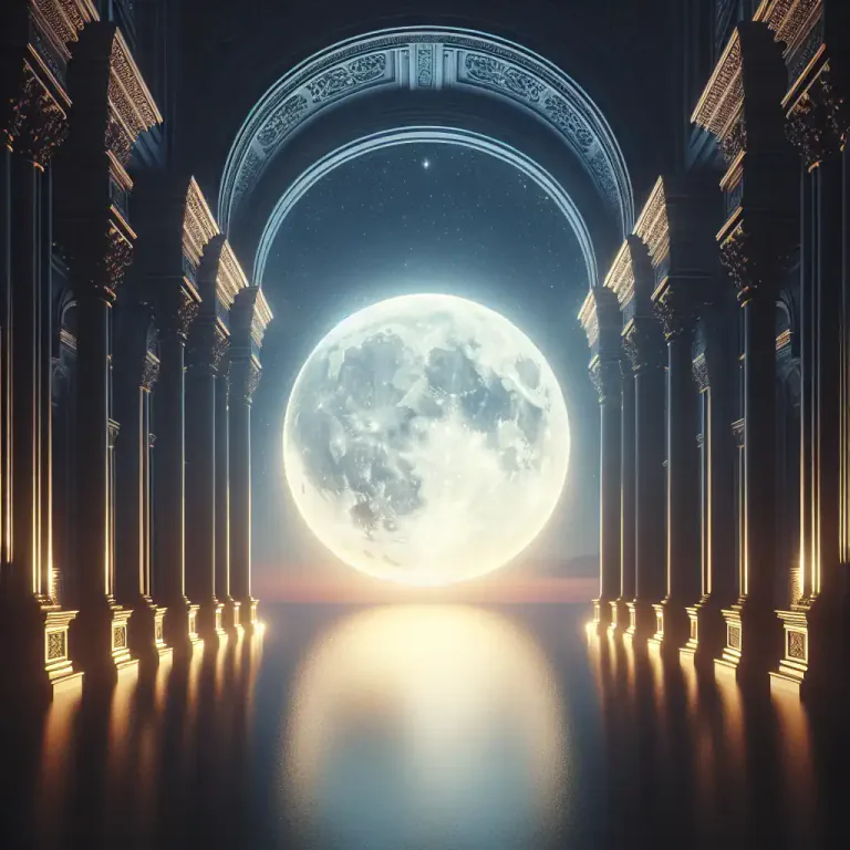 Visual representation of "nadir" - The lowest point in the sky at which a celestial body appears