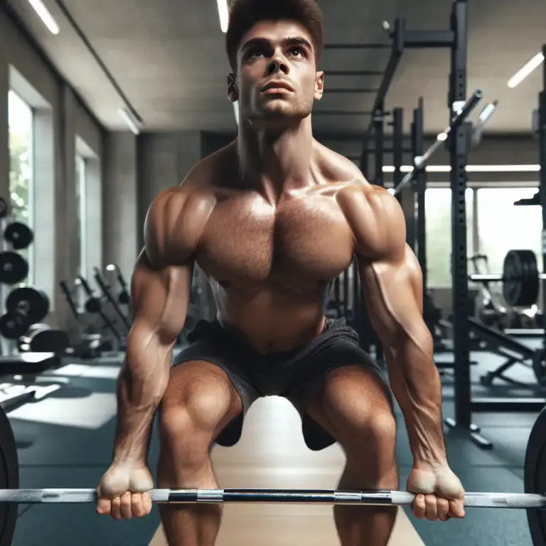 Visual representation of "jerk" - A type of lift in weightlifting involving raising a weight from shoulder level to above the head by straightening the arms.