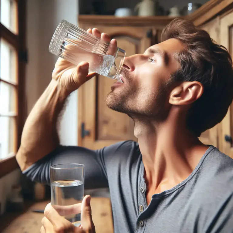 Visual representation of "swig" - To take a large gulp of a drink