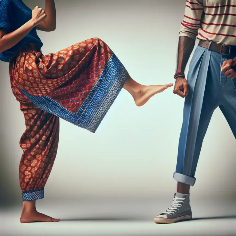 Visual representation of "shank" - Part of the leg between the knee and ankle