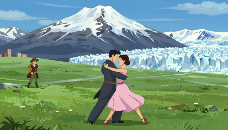 Visual representation of "argentina" - A country in South America known for its rich culture, tango music, and diverse geography.