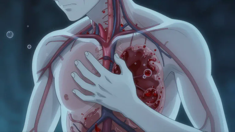 Visual representation of "hypoxemia" - A medical condition characterized by low levels of oxygen in the blood.