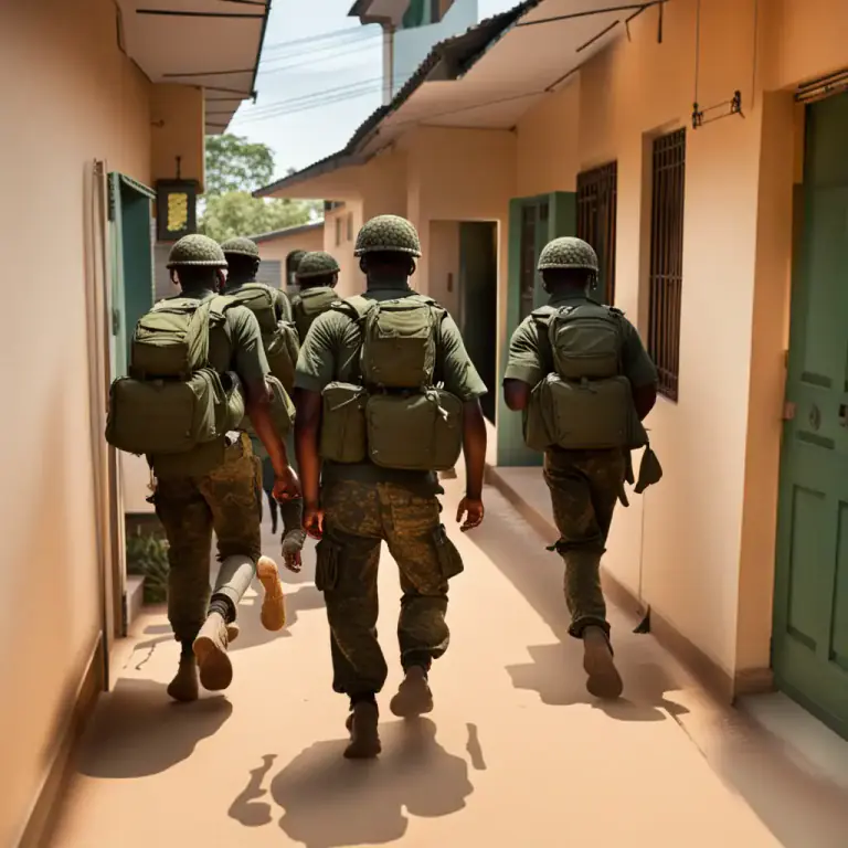 Visual representation of "billet" - To provide housing for military personnel.