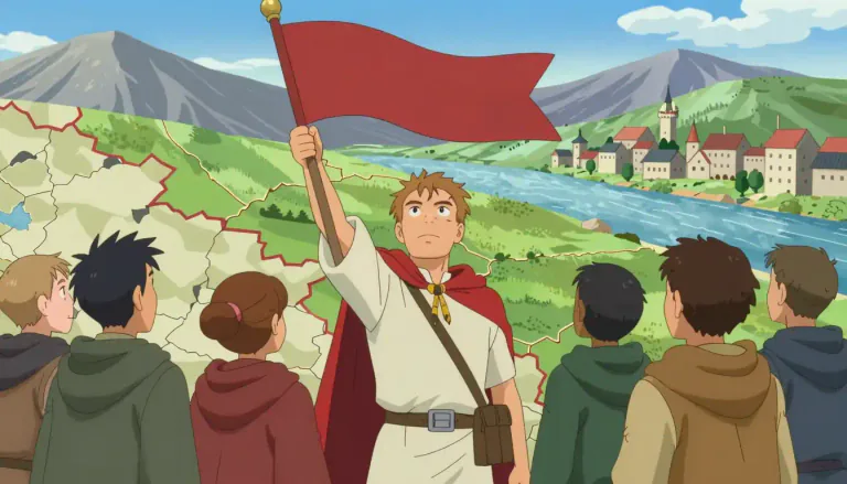 Visual representation of "revanchist" - A person or group seeking to regain lost territory or status, often associated with nationalistic or political movements.
