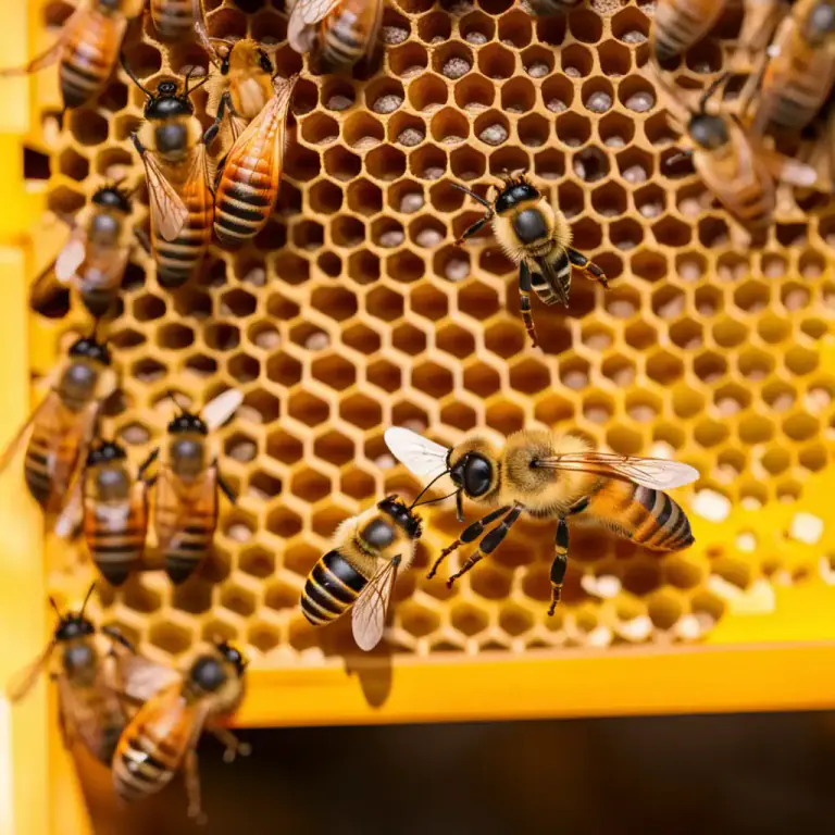 Visual representation of "drone" - A male honey bee or ant that cannot sting and whose main job is to mate with the queen
