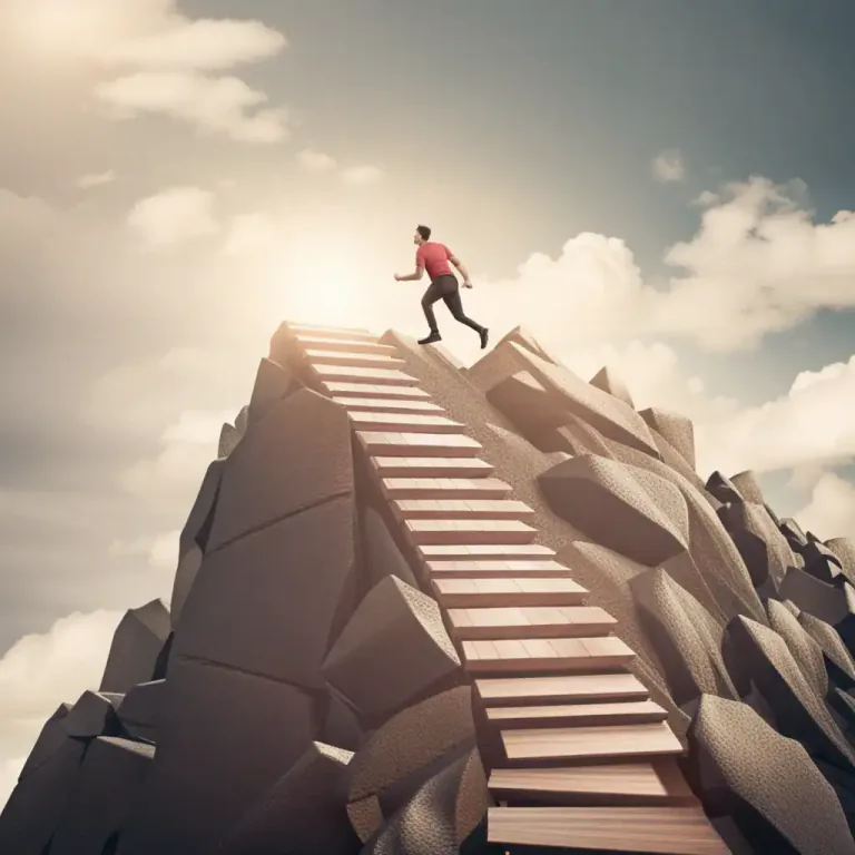 Visual representation of "not take no for an answer" - To refuse to accept a negative response or rejection; to be assertive in achieving one's goals