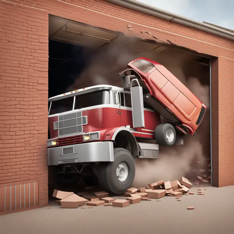 Visual representation of "plough through" - To move or progress in a manner similar to a heavy vehicle driving into, through, or over something