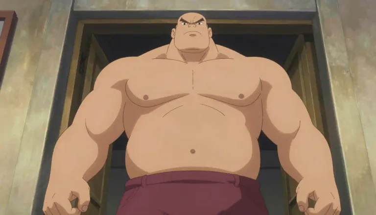 Visual representation of "hulking" - Being very large and heavy