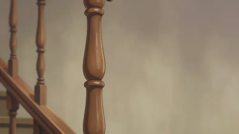Visual representation of "spindle" - A tall, thin and upright item typically found in an architectural context