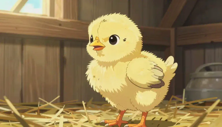 Visual representation of "biddy" - A small baby bird especially a chicken