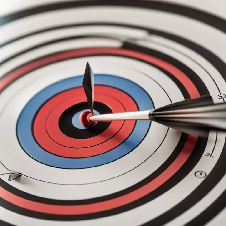 Visual representation of "right on" - Directly; exactly in a particular place or time