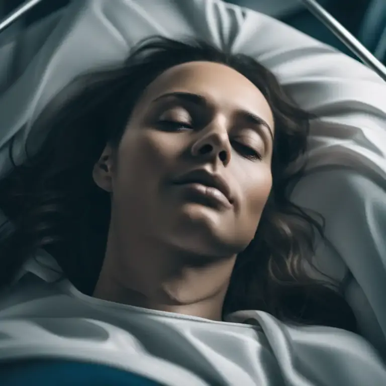 Visual representation of "vegetative" - Living, but not conscious