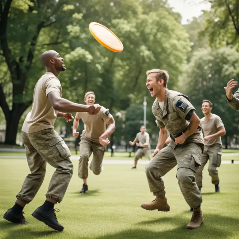 Visual representation of "liberty" - A free time given to soldiers besides their regular duty.
