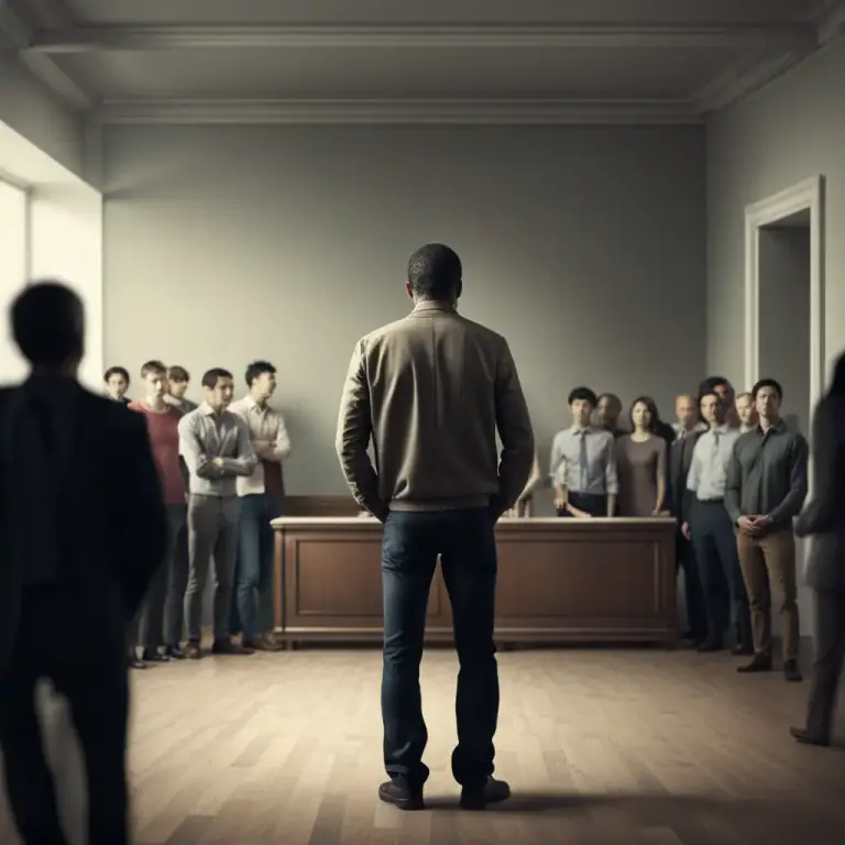 Visual representation of "leper" - A person who is avoided or shunned by others because their presence is undesirable or unwelcome.