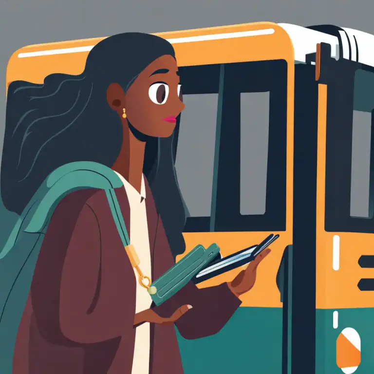 Visual representation of "get, take, etc. a free ride" - To travel without paying for transportation