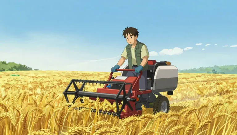 Visual representation of "cropper" - A person or machine that cuts crops.