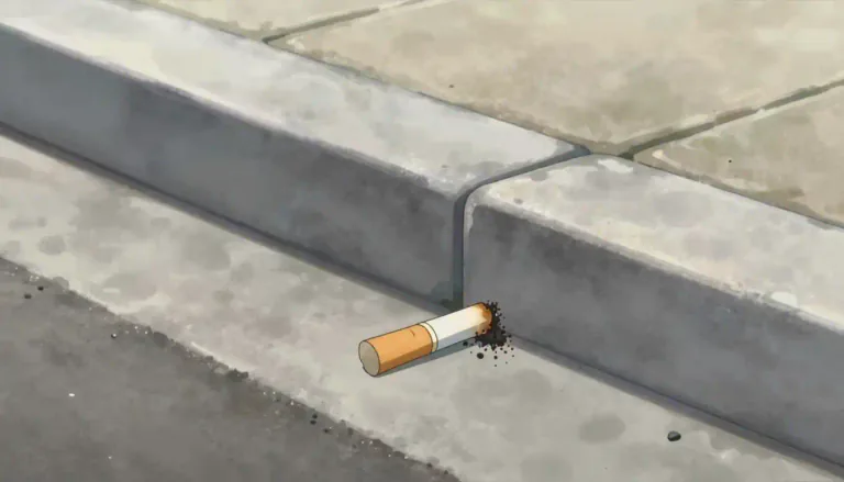 Visual representation of "stub" - A short piece left after a larger part has been used or removed.