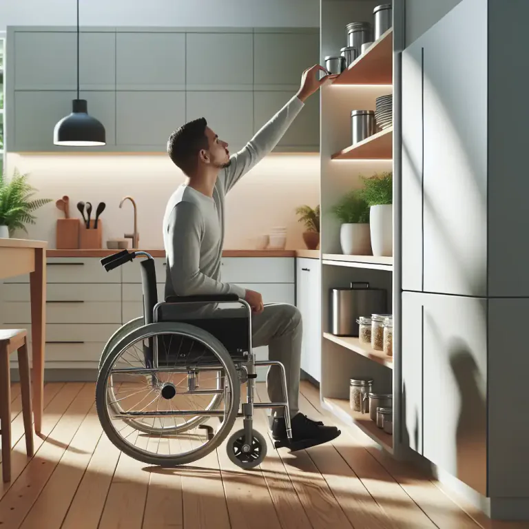 Visual representation of "adaptive" - Specifically designed to assist someone with a disability