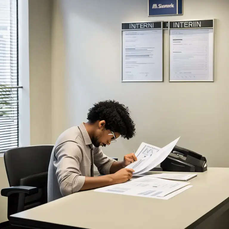Visual representation of "placement" - The act of positioning a student or trainee in a company or professional organization for a limited period of time